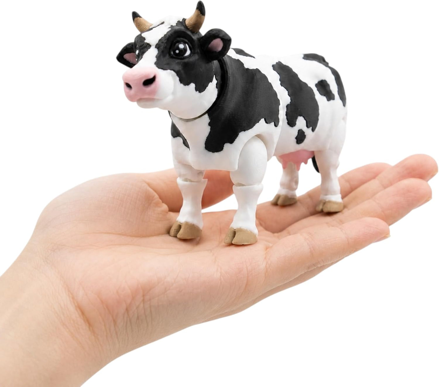 PowerTRC 3D Printed Articulated Animal Figurine, Fidget Desk Decor Collectible Gift – Made in USA(1 PCS)