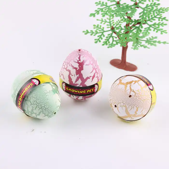 Magic Hatching Growing Dinosaur Egg 12pcs is available for purchase in increments of 1