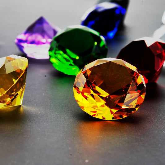 Glass Diamond Crystal Pirate Gems