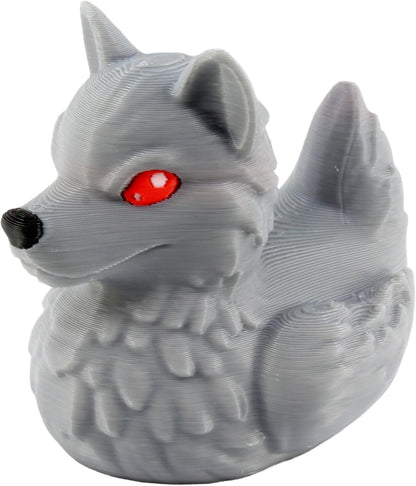PowerTRC Wolf Duck Figurine – Duck for Jeep Ducking, Fun Car Dashboard Accessory, Unique Duck Figure Gifts, Ducks for Jeeps – 3D Printed in USA