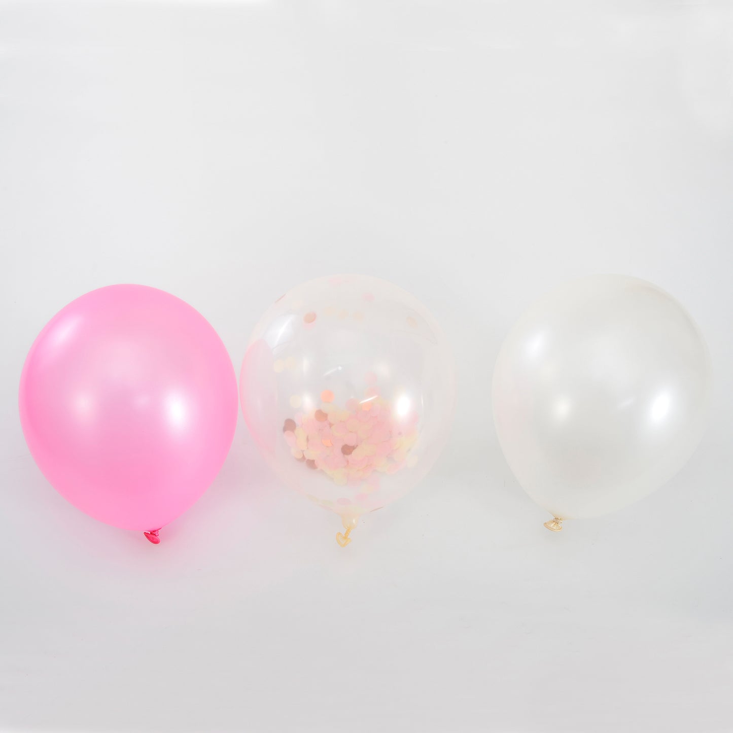 Party Pink And White Confetti Balloon