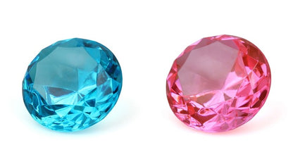 Clear Colorful Assorted Pirate Gems (24 Gems)