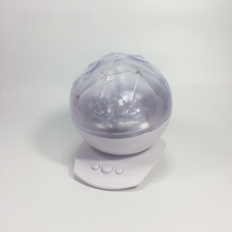 Color Changing Led Night Light Lamp (White)