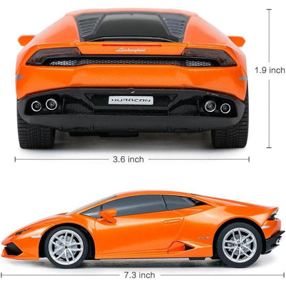 Remote Control Car | 1:24 RC Toy Car Model Vehicle, Orange