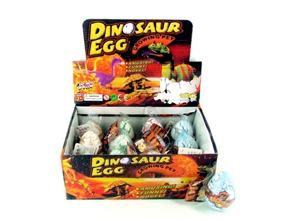 Magic Hatching Growing Dinosaur Egg 12pcs is available for purchase in increments of 1