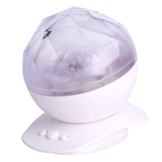 Color Changing Led Night Light Lamp (White)