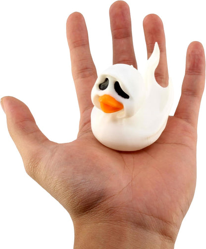 PowerTRC Spooky Ghost Duck Figurine – Duck for 4x4 Ducking, Fun Car Dashboard Accessory, Unique Ghost Figure Gifts, Ducks for Cars – 3D Printed in USA
