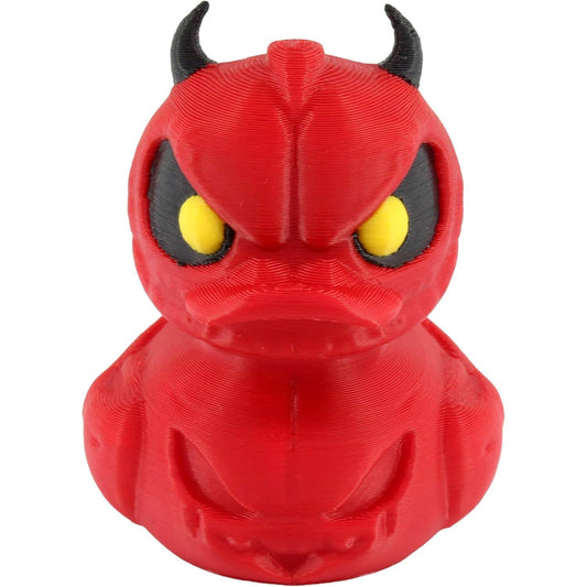 PowerTRC Devil Duck Figurine – Duck for 4x4 Ducking, Fun Car Dashboard Accessory, Unique Devil Figure Gifts, Ducks for Cars – 3D Printed in USA
