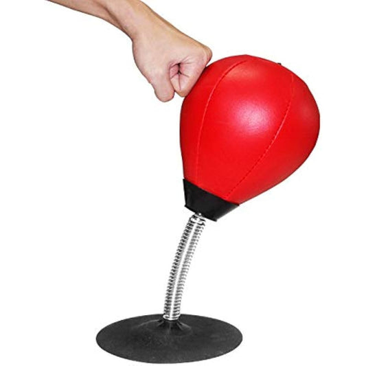 Desktop Punching Bag, Portable Stress Relief Punching Bag for Home and Office, Fun Boxing Exercise for Kids and Adults, Funny Gift for Coworkers Or Boss