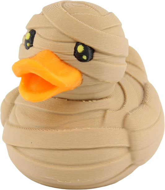PowerTRC Mummy Duck Figurine – Duck for 4x4 Ducking, Fun Car Dashboard Accessory, Unique Mummy Figure Gifts, Ducks for Cars – 3D Printed in USA