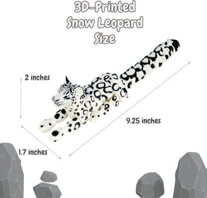 PowerTRC 3D Printed Articulated Animal Figurine, Fidget Desk Decor Collectible Gift – Made in USA(1 PCS)