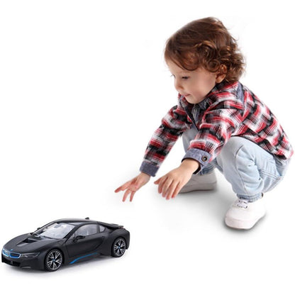 Remote Control Car, 1:14 Radio Remote Control Racing RC Toy Car Model Vehicle, Open Doors by RC, MattBlack