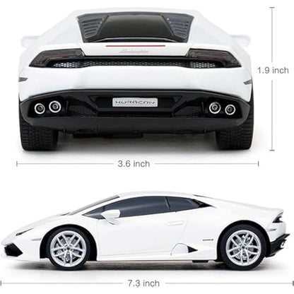 PowerTRC Remote Control Car Electric Licensed Lambo Huracan with 2.4Ghz | 1:24 Scale Radio RC Super Sport Racing Hobby Model Toy for Boys, Girls, and Adults | Perfect Birthday Idea Gift