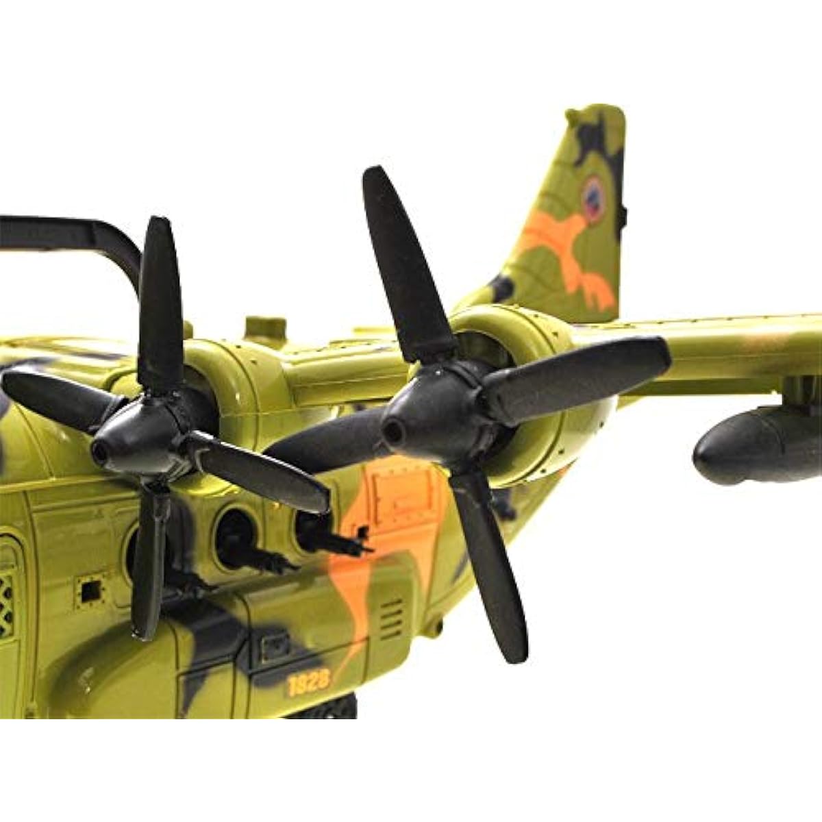 Military Combat Air Force Airplane Toy with Lights, Army Sounds and Realistic Working Doors Giant C130 Bomber with Mini Soldiers for Kids Army Toy Plane Gift for Boys Ages 3 4 5 6