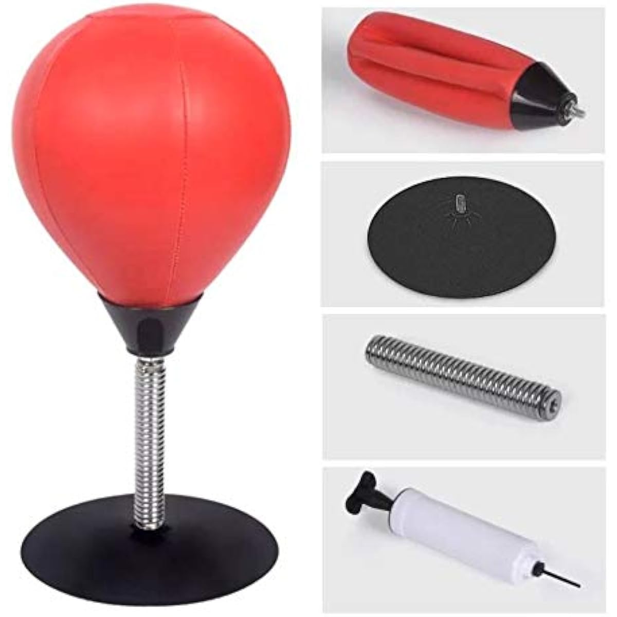 Desktop Punching Bag, Portable Stress Relief Punching Bag for Home and Office, Fun Boxing Exercise for Kids and Adults, Funny Gift for Coworkers Or Boss