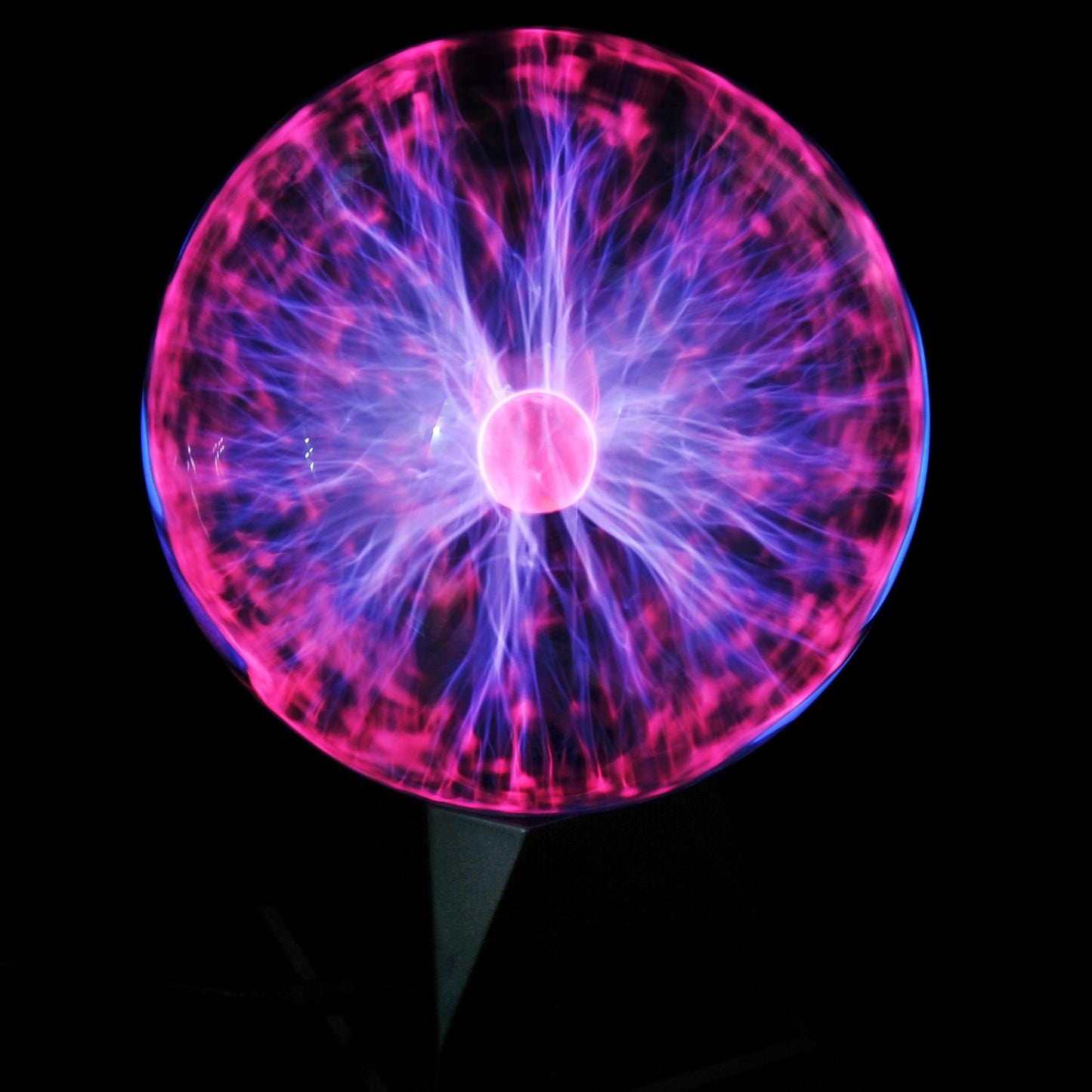 Plasma Ball, 8 inch Plasma Night Lamp, Batter Powered Respond to Touch & Sound Plasma Globe, Party/Science Props, Home Bedroom Decoration