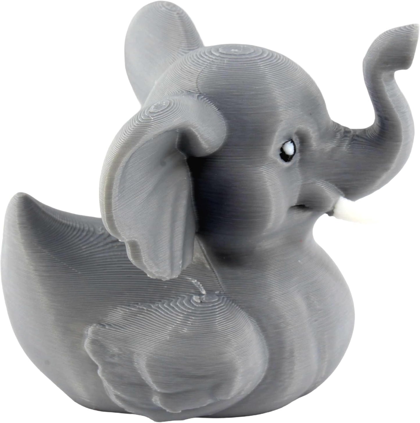 PowerTRC Elephant Duck Figurine – Duck for 4x4 Ducking, Fun Car Dashboard Accessory, Unique Elephant Gifts, Ducks for Cars – 3D Printed in USA