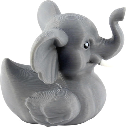 PowerTRC Elephant Duck Figurine – Duck for 4x4 Ducking, Fun Car Dashboard Accessory, Unique Elephant Gifts, Ducks for Cars – 3D Printed in USA