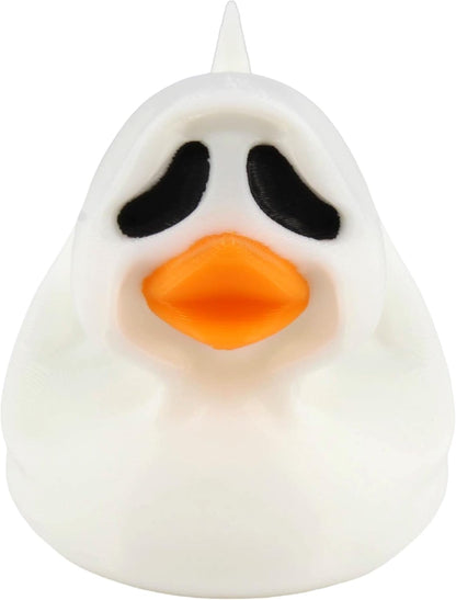 PowerTRC Spooky Ghost Duck Figurine – Duck for 4x4 Ducking, Fun Car Dashboard Accessory, Unique Ghost Figure Gifts, Ducks for Cars – 3D Printed in USA