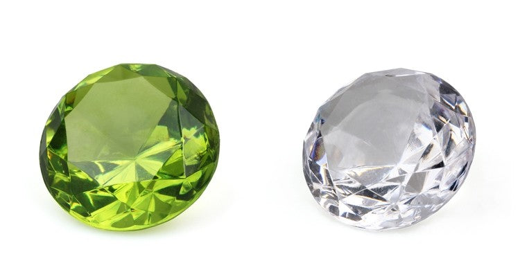 Clear Colorful Assorted Pirate Gems (24 Gems)