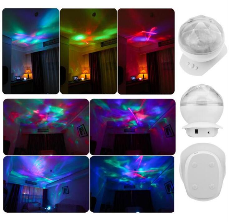 Color Changing Led Night Light Lamp (White)