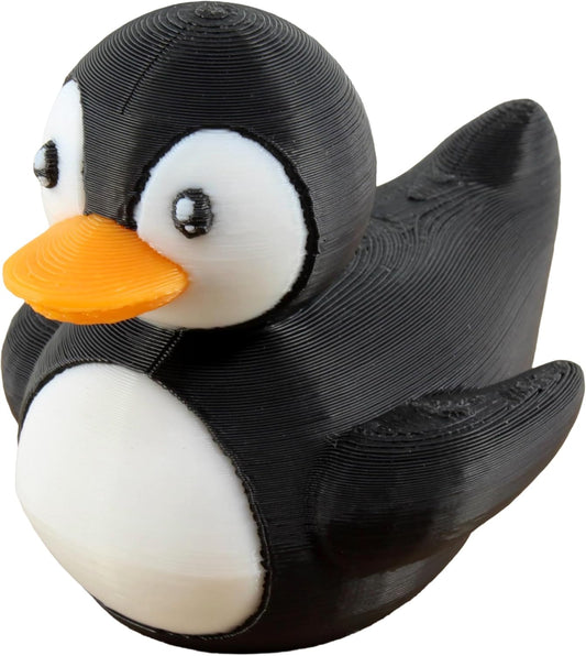 PowerTRC Penguin Duck Figurine – Duck for 4x4 Ducking, Fun Car Dashboard Accessory, Unique Penguin Gifts, Ducks for Cars – 3D Printed in USA