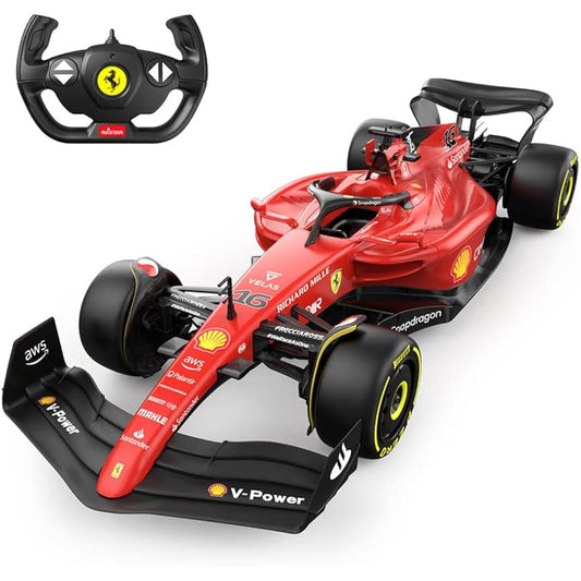 RASTAR F1 Car | 1:12 Ferrari F1-75 Remote Control Toy Car, Ferrari F1 RC Car for Boys Kids Adults, 2022 F1 Challenger