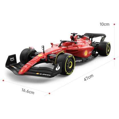 RASTAR F1 Car | 1:12 Ferrari F1-75 Remote Control Toy Car, Ferrari F1 RC Car for Boys Kids Adults, 2022 F1 Challenger