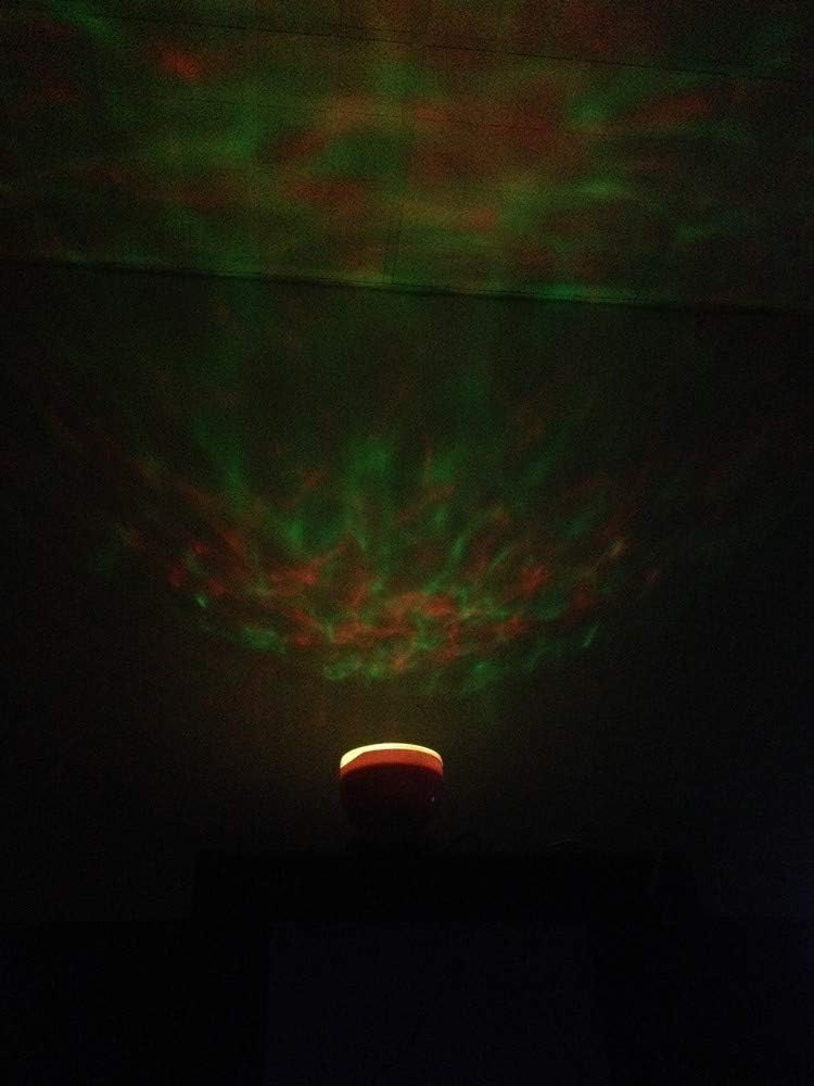 WHITE Night Light Projector and Music Player, Multicolor