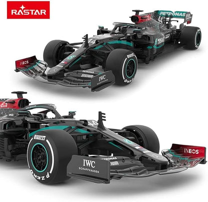 RASTAR Mercedes-AMG F1 W11 EQ Performance 1:18 Scale Remote Control Car, Mercedes AMG Pertronas F1 Car Mode Mercedes F1 Toys Gifts for Boys