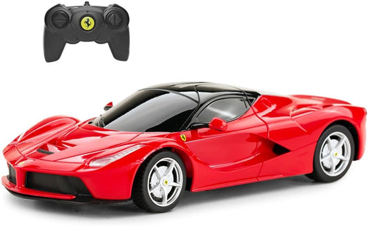 PowerTRC Official Licensed Ferrari RC Car, Remote Control Ferrari Toy Car, 1:24 Ferrari Electric Sport Racing Toy Car Model Vehicle, Licensed Car Series for Adults Boys
