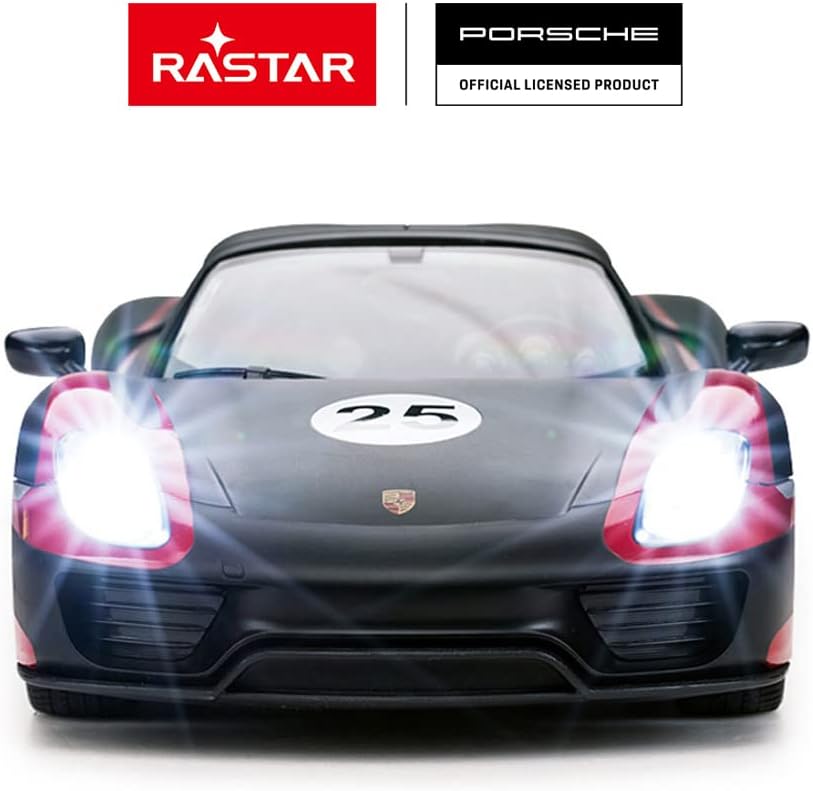 RASTAR 1:14 Porsche 918 Spyder RC Car Porsche Toy Car for Kids