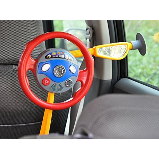 Electronic Backseat Driver Toy | Kids Driving Wheel | Car Toys | Pretend Driving Kids Toy