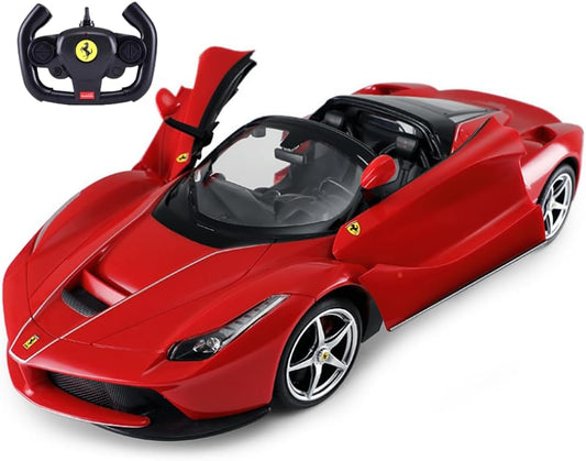 PowerTRC 1:14 Remote Control La Ferrari Aperta Drift Car | RC Electric Hobby Racing Car with Drift Function for Boys, Girls & Adult (Red)