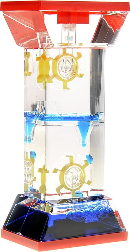 Liquid Motion Bubbler Sensory Fidget Toy for Desk Tops | Calming and Relaxing ADHD, Anxiety, and Autism Toy for Kids and Adults | Handheld Water Game
