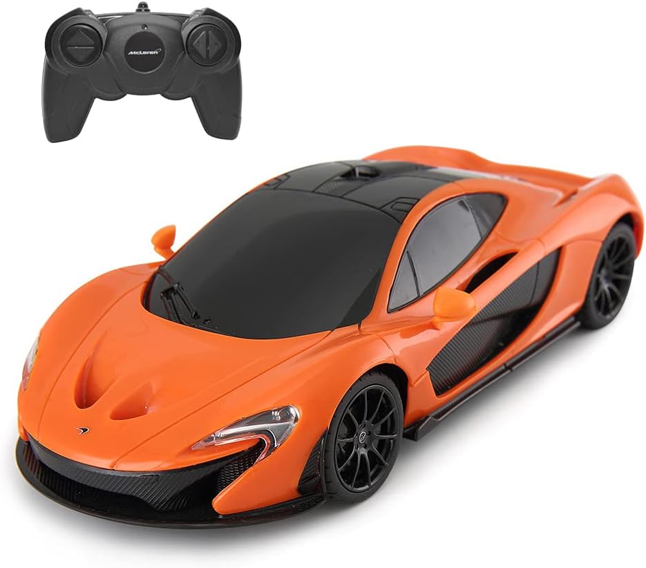 1:14 RC McLaren P1 Sport Car With Lights And Open Doors (Orange)