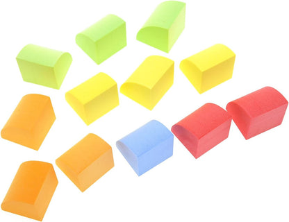 PowerTRC Foam Blocks for Toddler 1-3, 131 Pieces EVA Soft Building Blocks for Boys Girls, Baby Bath Early Learning Stacking Toys Gifts for Kids 18+ Months