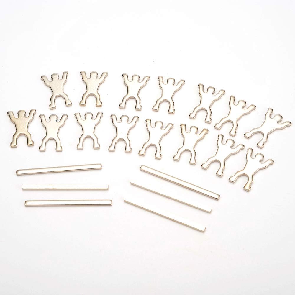 Magnetic Desktop Sculpture (Acrobats) | Mini Magnetic Art Decoration for Desktop | Fun Stress Relief Office Gift