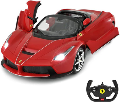 Rastar RC Car | Radio Remote Control Car 1/14 Scale Ferrari 458 Special A, Model Toy Car for Kids, Auto Open & Close, Red