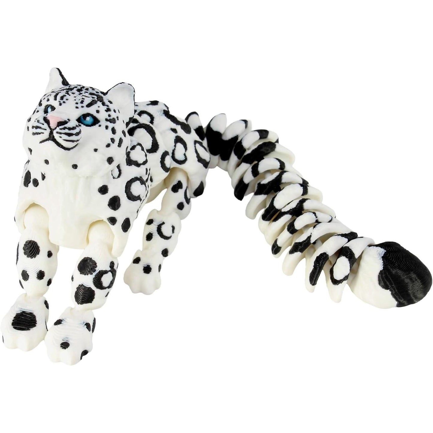 PowerTRC 3D Printed Articulated Animal Figurine, Fidget Desk Decor Collectible Gift – Made in USA(1 PCS)