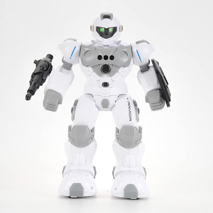 PowerTRC Remote Control Robot Toy for Kids | Rechargeable Smart Programmable RC Robot with 2.4Ghz Gesture Sensing | Great Gift for Boys, Girls Ages 6 7 8 9 10+