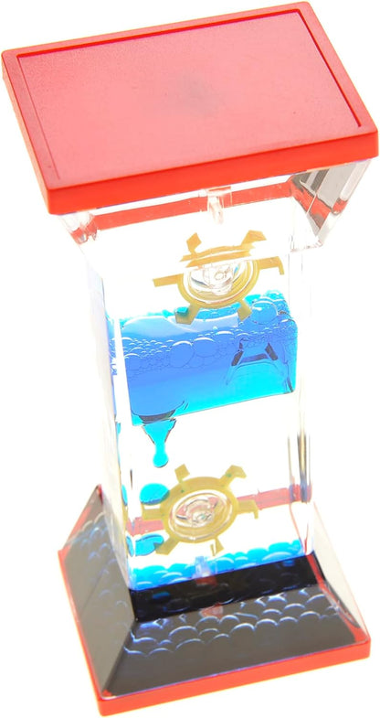 Liquid Motion Bubbler Sensory Fidget Toy for Desk Tops | Calming and Relaxing ADHD, Anxiety, and Autism Toy for Kids and Adults | Handheld Water Game