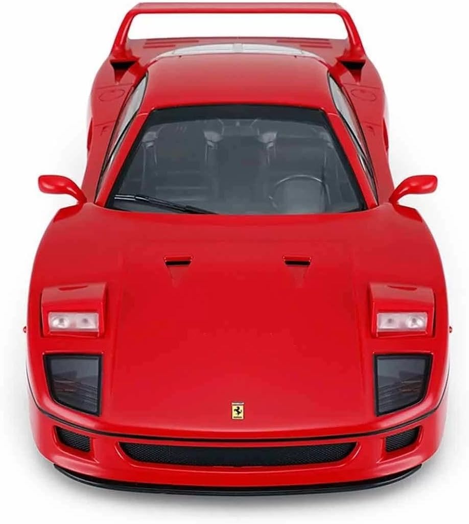 Radio Remote Control 1/14 Scale Ferrari F40 Licensed RC Model Car w/Front Light Controller Open/Close(Red),unisex-children