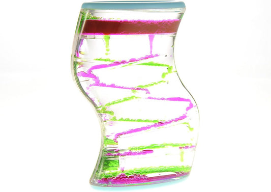Liquid Motion Bubbler Sensory Toy, Stress Reliever Toys for Autism & ADHD, Calming and Relaxing Fidget Toy Gift for Kids and Adults Decorate Desktops, Home, Room, Or Classrooms