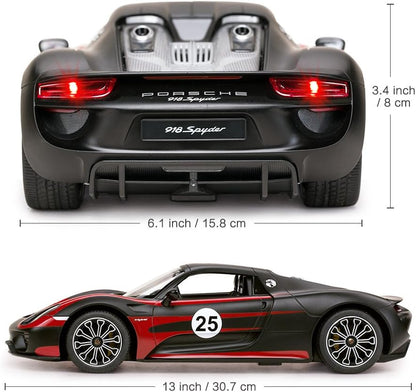 RASTAR 1:14 Porsche 918 Spyder RC Car Porsche Toy Car for Kids
