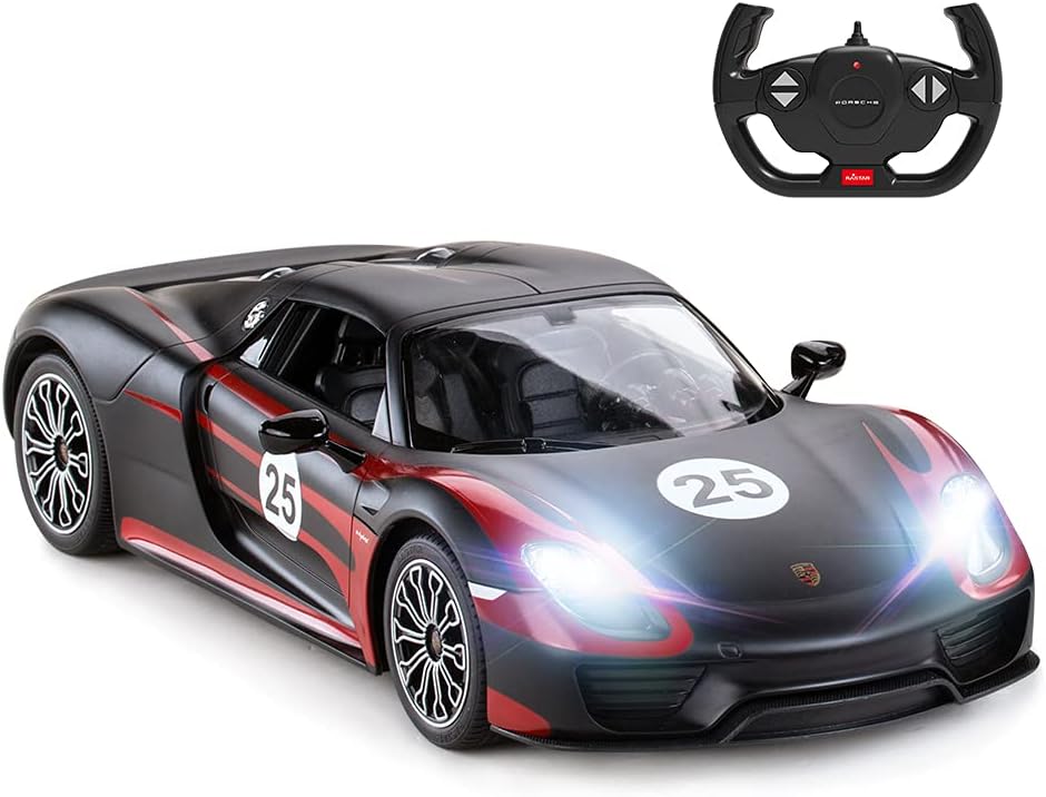 RASTAR 1:14 Porsche 918 Spyder RC Car Porsche Toy Car for Kids