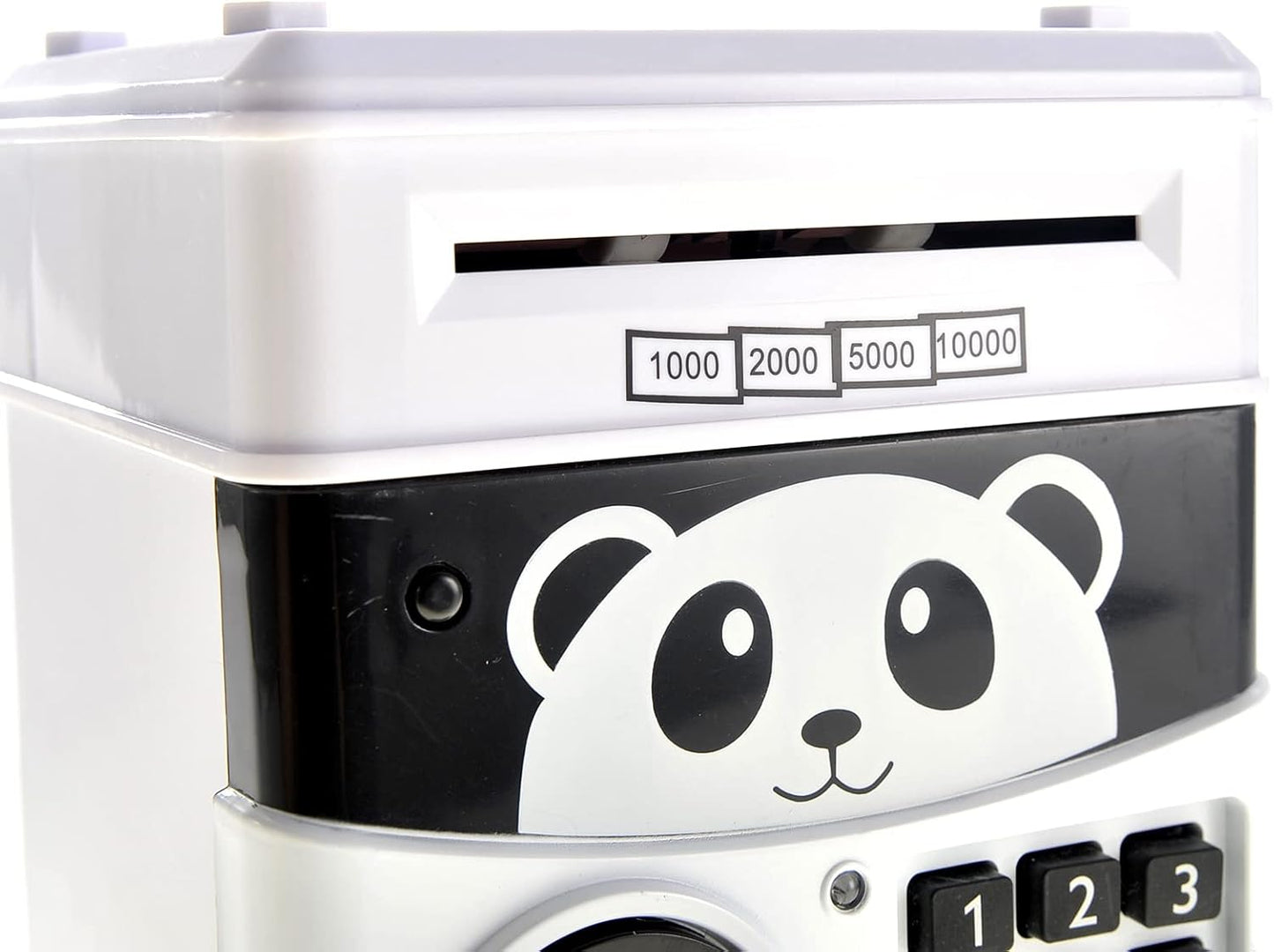 PowerTRC Cartoon Panda Electronic Password Protected Piggy Money & Coin Bank | Real Money Saving Toy Bank for Kids