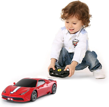 Rastar RC Car | Radio Remote Control Car 1/14 Scale Ferrari 458 Special A, Model Toy Car for Kids, Auto Open & Close, Red