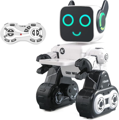 PowerTRC Toy Robot for Kids, Smart RC Programmable Robot, Dancing Singing Talking Walking Transporting Toys for Boys and Girls, Touch Sound and Remote Controls