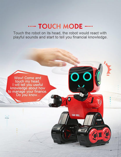 PowerTRC Toy Robot for Kids, Smart RC Programmable Robot, Dancing Singing Talking Walking Transporting Toys for Boys and Girls, Touch Sound and Remote Controls, Gift for Adults and Kids